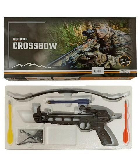 Луки и арбалеты: Арбалет-пистолет Remington Base black алюминий фотографии