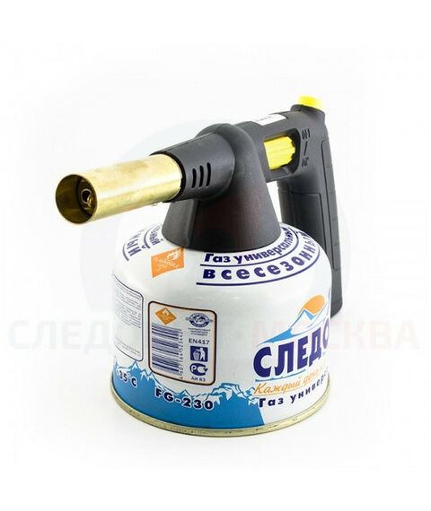 Лампы, горелки, плиты: Горелка портативная Следопыт GTP-S06 пьезо, резьбовая фотографии