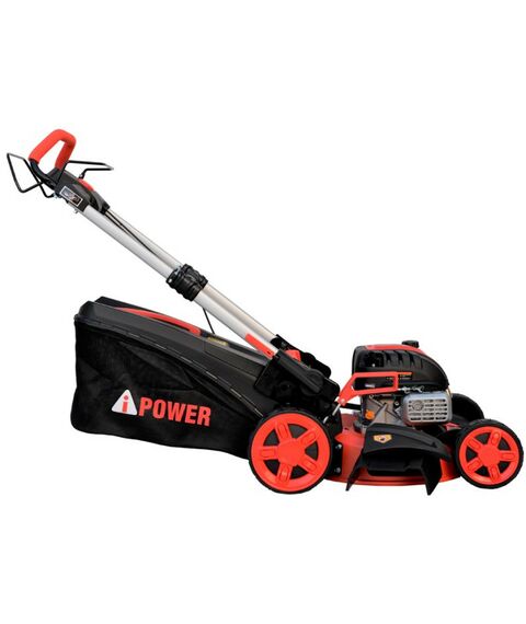 Газонокосилки: Газонокосилка бензиновая самоходная A-iPower AM48S 4.5л.с/2.8кВт, B=48см, Н=30-80см, 32кг, складная [41107] фотографии