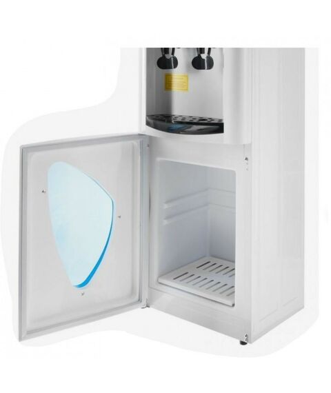 Кулеры для воды: Кулер для воды Aqua Work 0.7LDR напольный, электронный, «push» - кран, белый [23061] фотографии