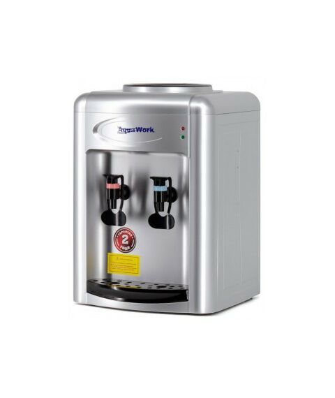 Кулеры для воды: Кулер для воды Aqua Work 0.7TKR только нагрев, 700 Вт, бело/черный фотографии