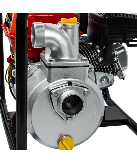 Мотопомпы: Мотопомпа бензиновая DDE PN51 d=50мм, 416 л/мин, 30м напор, 6м забор, 24кг фотографии