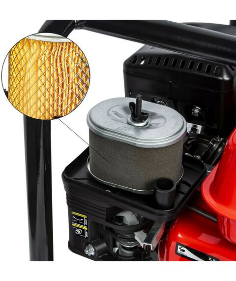 Мотопомпы: Мотопомпа бензиновая DDE PN51 d=50мм, 416 л/мин, 30м напор, 6м забор, 24кг фотографии