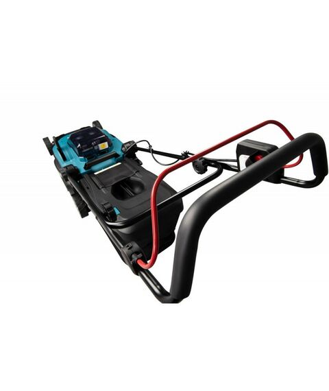 Газонокосилки: Газонокосилка аккумуляторная Makita DLM382 Li-ion 36В, B=38см, Н=20-75мм, 40л, 2х3Ач, 15кг фотографии