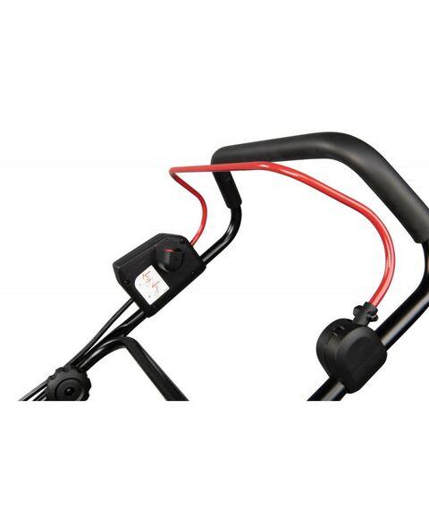 Газонокосилки: Газонокосилка аккумуляторная Makita DLM382 Li-ion 36В, B=38см, Н=20-75мм, 40л, 2х3Ач, 15кг фотографии