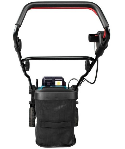 Газонокосилки: Газонокосилка аккумуляторная Makita DLM382 Li-ion 36В, B=38см, Н=20-75мм, 40л, 2х3Ач, 15кг фотографии