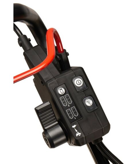 Газонокосилки: Газонокосилка аккумуляторная самоходная Makita DLM462 Li-ion 36В, B=46см, Н=20-100мм, 60л, 2х5Ач, 39кг фотографии