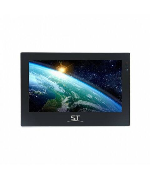 Домофоны: Домофон ST ST-M205/7 (TS/SD/IPS) черный 7" IPS LCD, цветной, 1024*600, CVBS/TVI/CVI/AHD(720Р/1080P), интерком, автоответчик фотографии