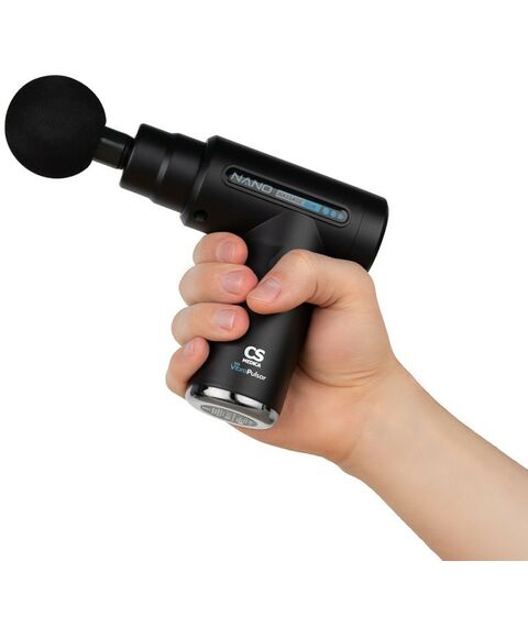 Массажеры: Массажер для тела CS Medica VibraPulsar CS-v9 NANO Massage Gun черный фотографии