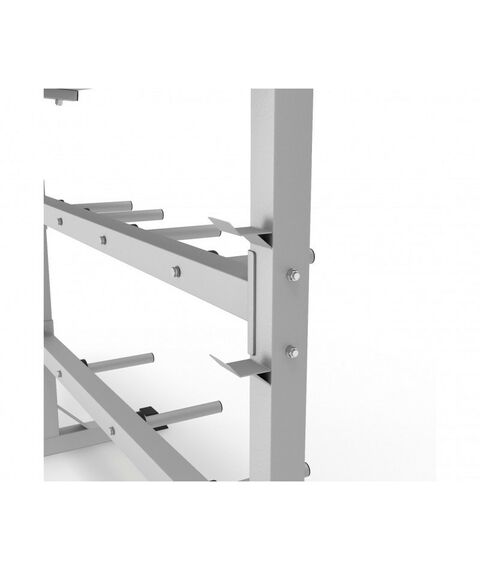 Системы хранения: Стойка для хранения дисков 25/26 мм и гантелей DFC D100053 фотографии