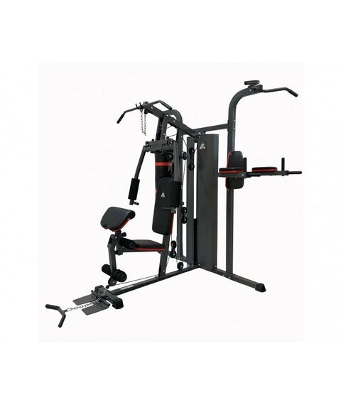 Грузоблочные силовые тренажеры: Силовой комплекс DFC D7006 3 короба + 2 груза фотографии