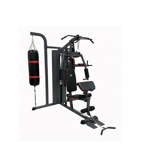 Грузоблочные силовые тренажеры: Силовой комплекс DFC D7006 3 короба + 2 груза фотографии