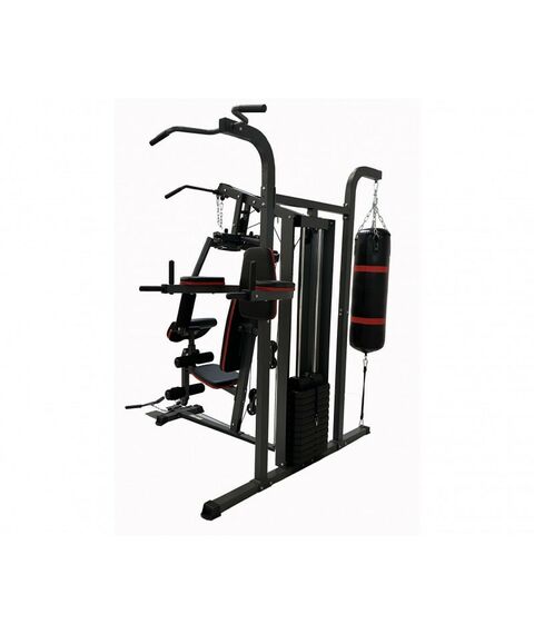 Грузоблочные силовые тренажеры: Силовой комплекс DFC D7006 3 короба + 2 груза фотографии