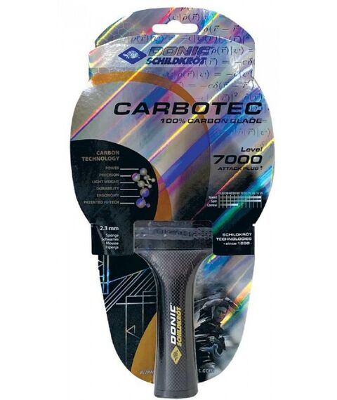 Настольный теннис: Ракетка DONIC Carbotec 7000 фотографии
