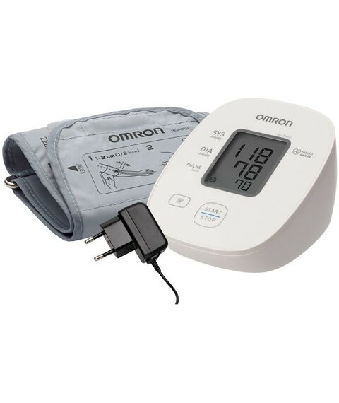 Диагностические приборы: Тонометр Omron M1 Basic с адаптером фотографии