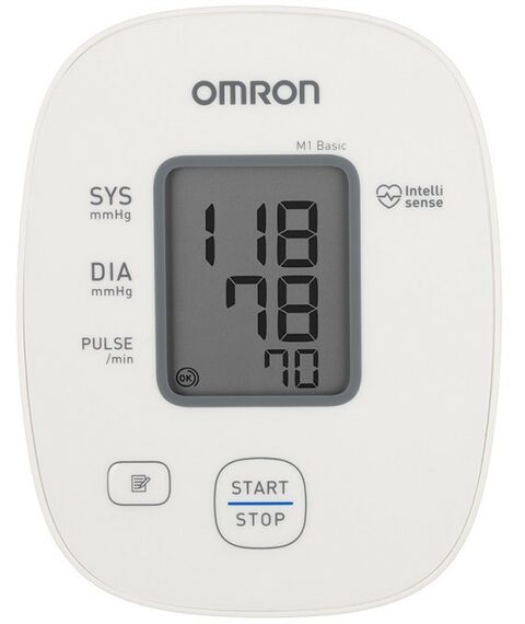 Диагностические приборы: Тонометр Omron M1 Basic с адаптером фотографии