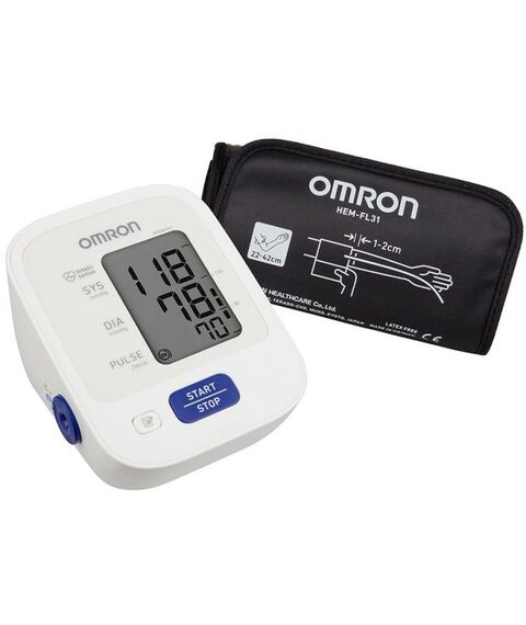 Диагностические приборы: Тонометр Omron M2 Comfort с адаптером фотографии