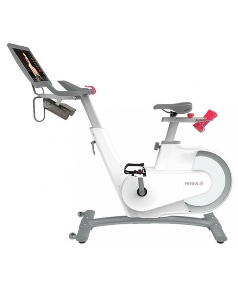 Велотренажеры: Велотренажер Yesoul BV1-W-21.5 белый дисплей 21.5" фотографии