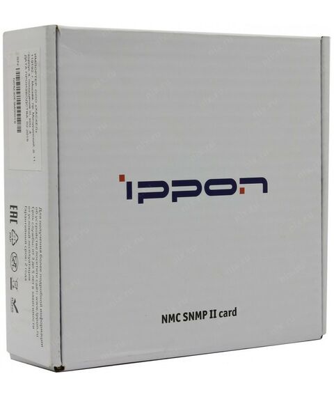 Источники бесперебойного питания: Карта управления и мониторинга Ippon NMC SNMP II card фотографии