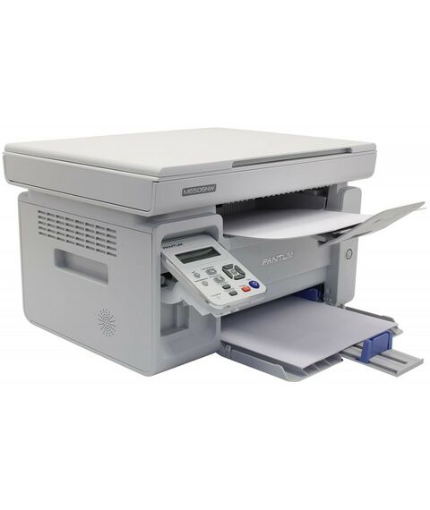 Многофункциональные устройства: МФУ лазерный Pantum M6506NW серый A4, принтер/сканер/копир, 1200dpi, 22ppm, 128Mb, WiFi, Lan, USB фотографии