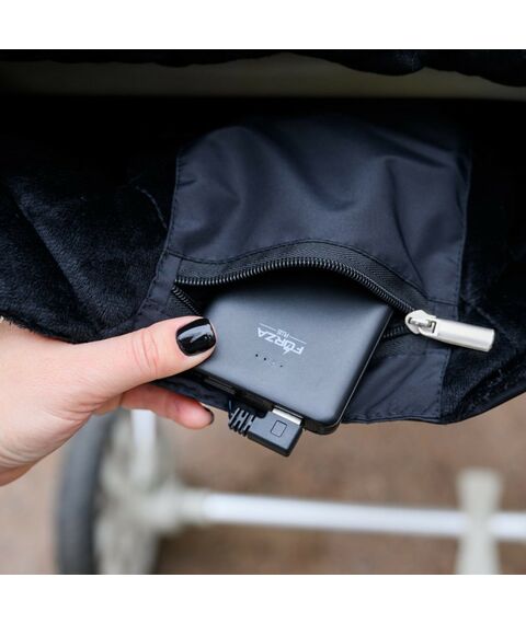 Электропростыни и одеяла: Муфта для коляски с подогревом рук EcoSapiens uMama ES555 фотографии