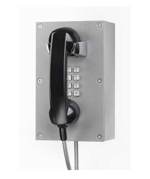 Общественные телефоны с трубкой: Промышленный SIP-телефон J&R JR203-FK-OW-SIP фотографии