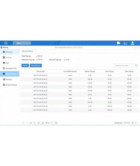 Мини АТС: Приложение Yeastar Billing для IP-АТС Yeastar фотографии
