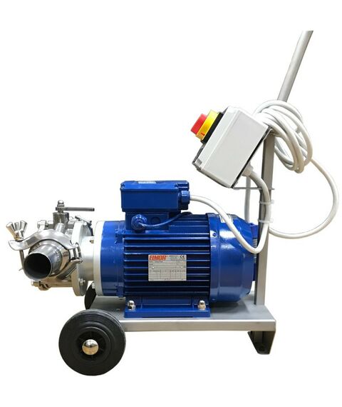 Насосы пищевые:  Импеллерный мезгонасос Z110 для вязких жидкостей с реверсом фотографии