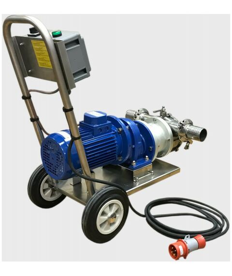 Насосы пищевые:  Импеллерный мезгонасос Z180 для вязких жидкостей с реверсом фотографии