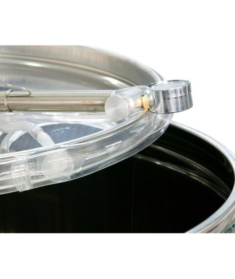 Емкости из нержавеющей стали:  Ёмкость (бочка) для хранения и брожения 750 л фотографии