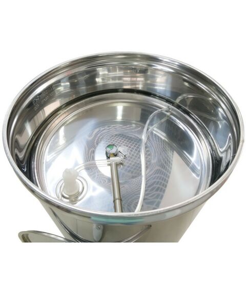 Емкости из нержавеющей стали:  Ёмкость (бочка) для хранения и брожения 750 л фотографии