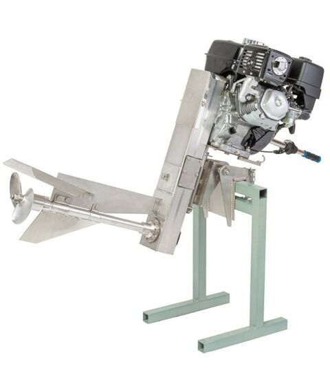 Моторы лодочные:  Лиман, прямая ременная передача, двигатель Lifan, 9 л.с., расход 2 л/ч фотографии