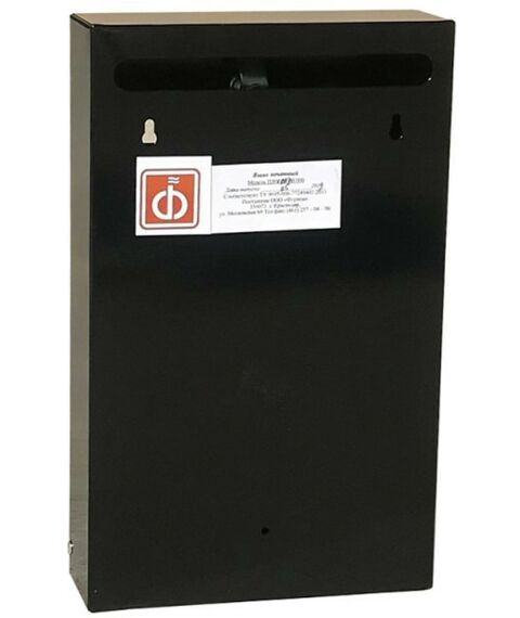 Почтовые ящики:  Почтовый ящик Эконом черно-коричневый фотографии