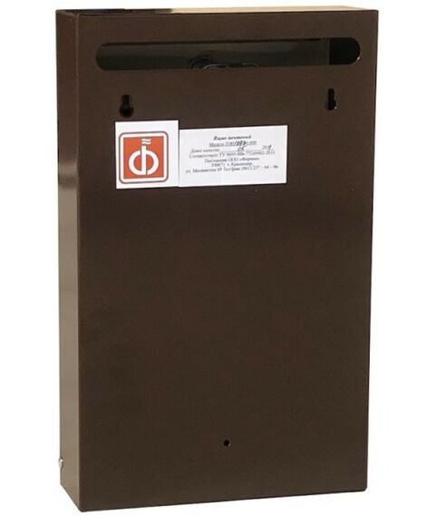 Почтовые ящики:  Почтовый ящик Эконом коричнево-бежевый фотографии