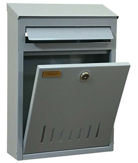 Почтовые ящики:  Почтовый ящик Элит серый фотографии