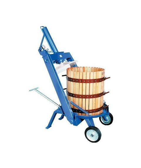 Прессы для отжима:  Пресс гидравлический TICO 60 212 л корзина из дерева фотографии