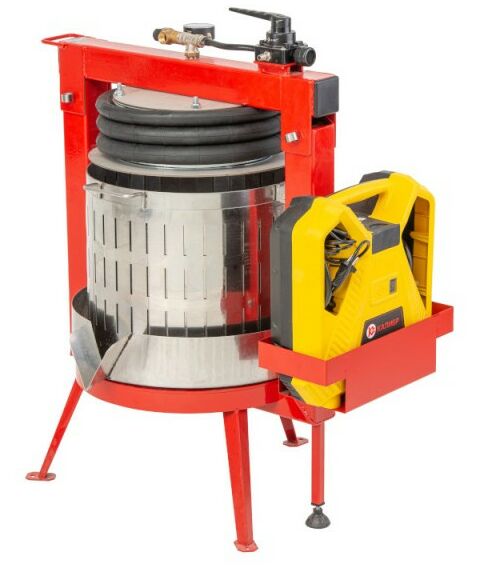Прессы для отжима:  Пресс пневматический "Муромец БП" 50 л корзина из нерж.стали фотографии