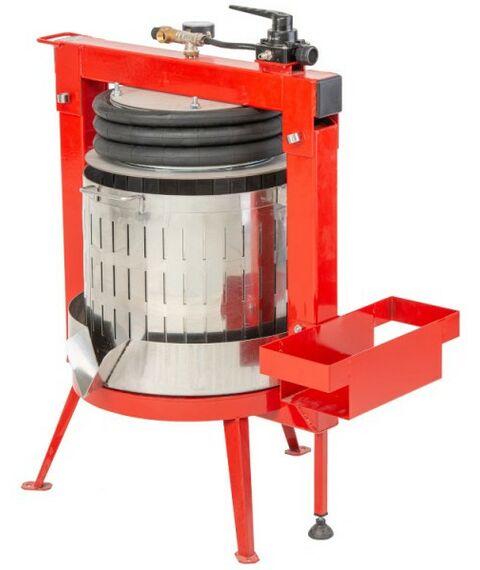 Прессы для отжима:  Пресс пневматический "Муромец БП" 50 л корзина из нерж.стали фотографии