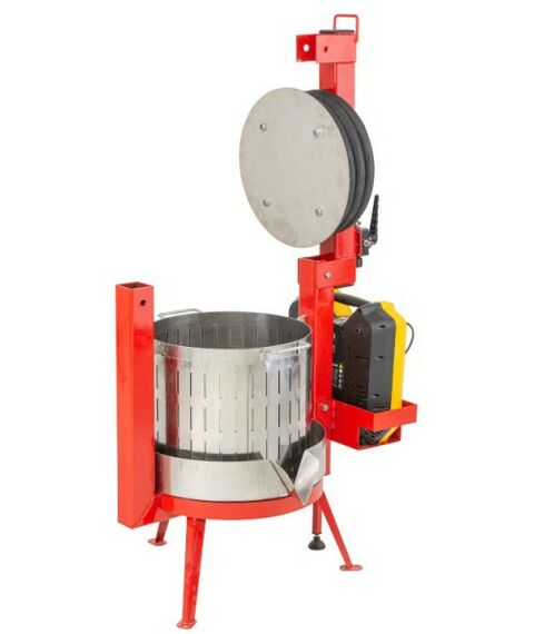 Прессы для отжима:  Пресс пневматический "Муромец БП" 50 л корзина из нерж.стали фотографии