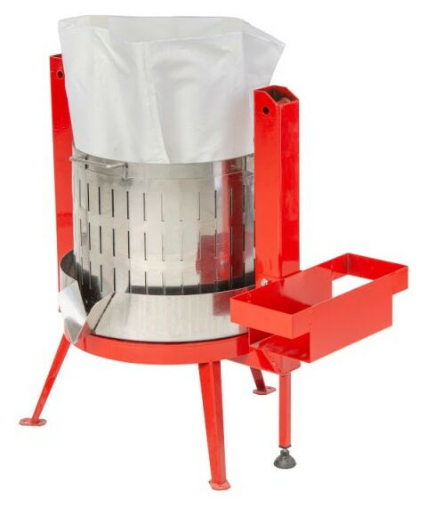 Прессы для отжима:  Пресс пневматический "Муромец БП" 50 л корзина из нерж.стали фотографии