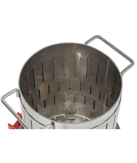 Прессы для отжима:  Пресс ручной (винтовой) «Муромец» 29 л корзина из нерж.стали фотографии