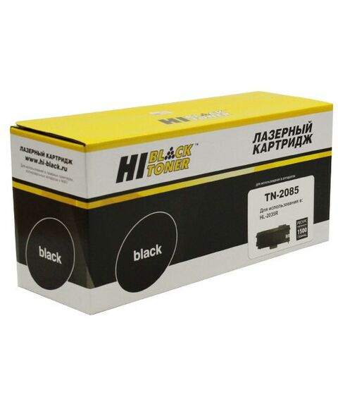 Для Brother: Тонер-картридж Hi-Black для Brother TN-2085 для HL-2035R 1500 копий [HB-TN-2085/98402213] фотографии