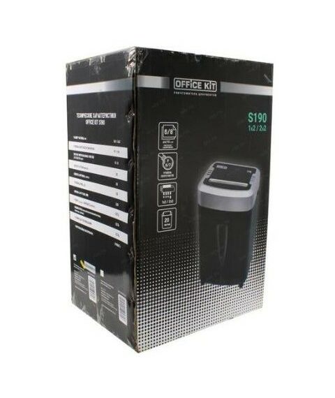 Уничтожители документов: Уничтожитель документов Office Kit S190 1x2 фотографии