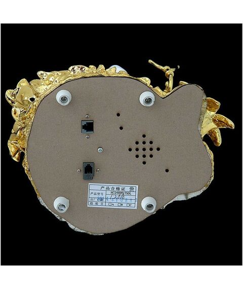 Бизнес-сувениры:  Ретро-телефон "Девушка и лилия" фотографии