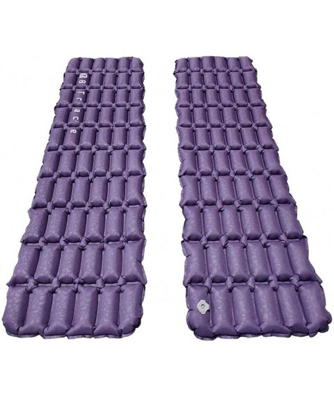 Коврики туристические: Коврик самонадувающийся BTrace AirMat Comfort 184*52*7см, фиолетовый фотографии