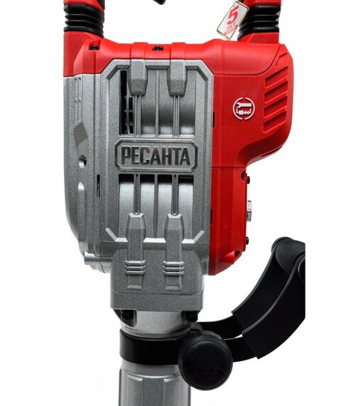 Отбойные молотки: Отбойный молоток РЕСАНТА ОМ-1800Э 1800 Вт, 70 Дж, 92 дБ фотографии