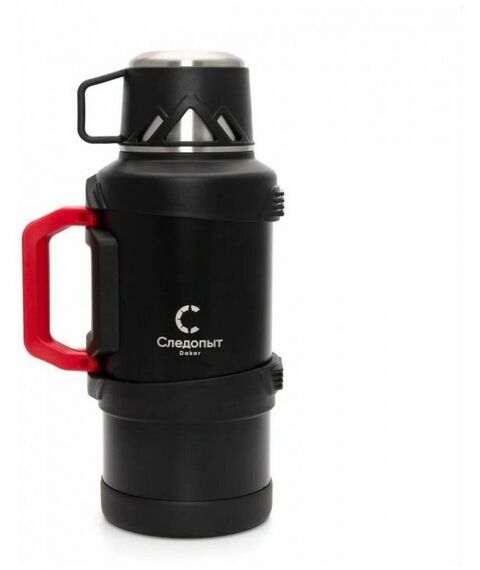 Термосы, контейнеры, бидоны, канистры: Термос Следопыт DAKAR 3л со складными ручками фотографии