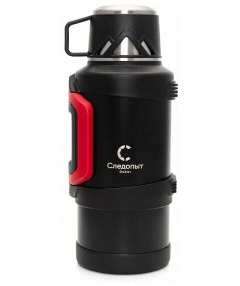 Термосы, контейнеры, бидоны, канистры: Термос Следопыт DAKAR 3л со складными ручками фотографии