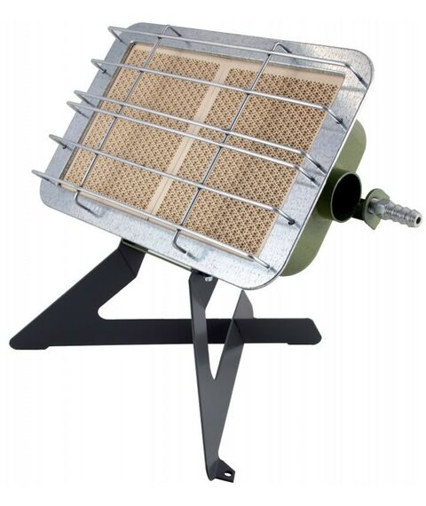 Лампы, горелки, плиты: Обогреватель (горелка) инфракрасный газовый Следопыт Торос с ножками 3.65кВт фотографии