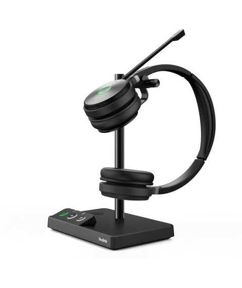 Радиотелефоны DECT: DECT-гарнитура Yealink WH62 Dual UC фотографии